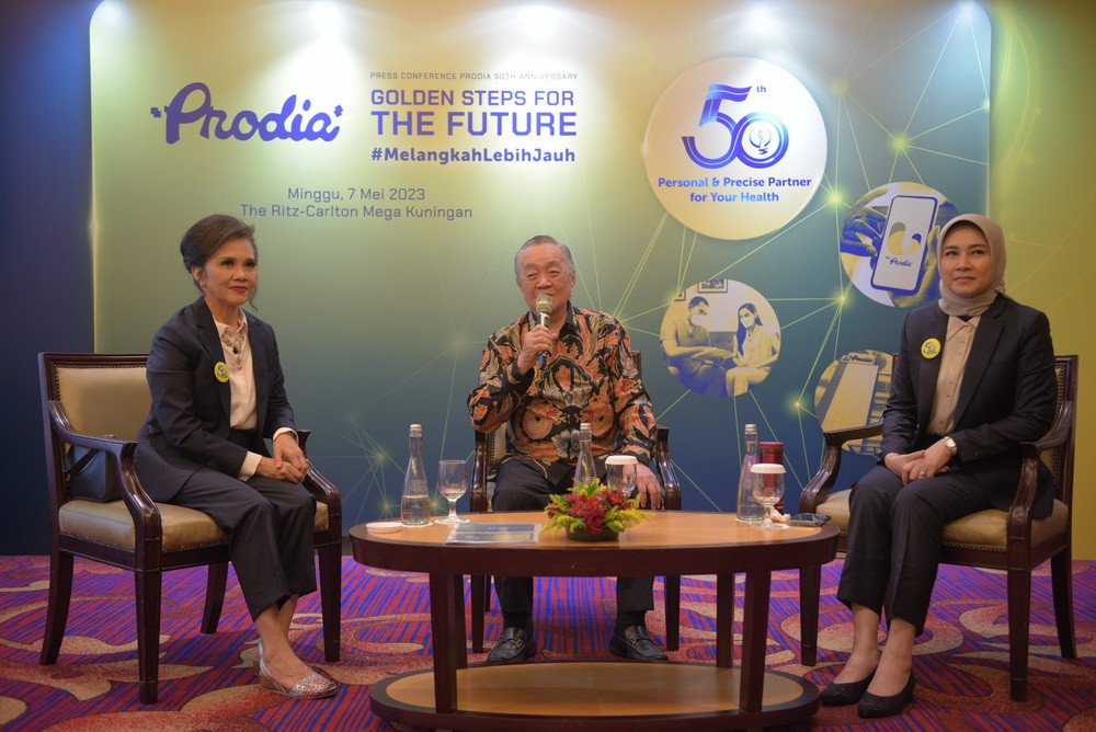 Jumpa pers Prodia 50th Anniversary – Golden Steps for The Future (Foto: dok. prodia)