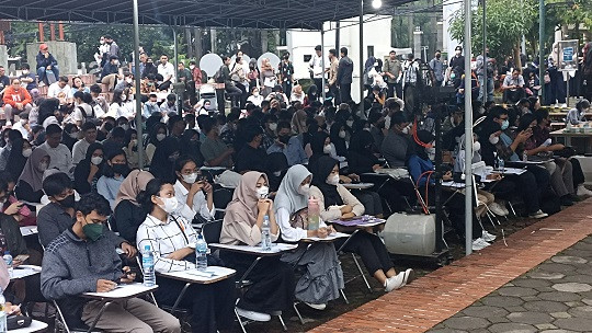 UTBK SNBT di UNJ Terapkan Prokes Ketat Covid-19