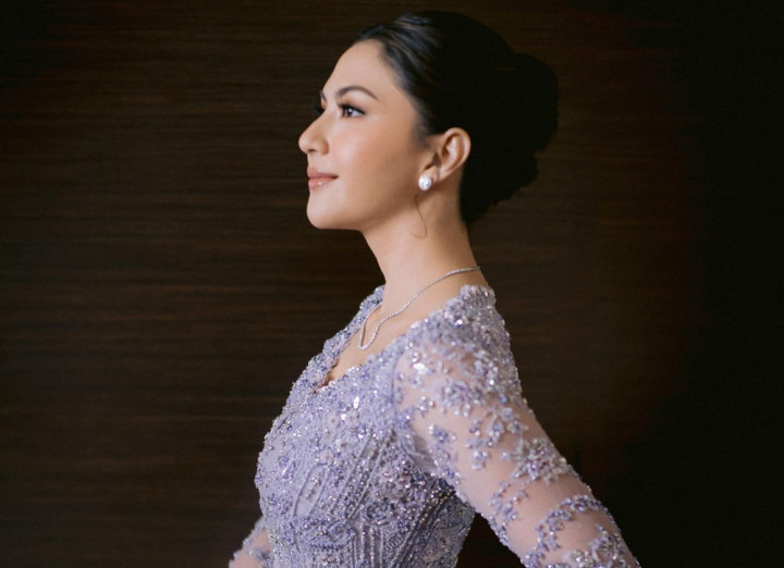 Wow! Gaun Pengantin Jessica Mila Dibuat Selama 1.200 Jam