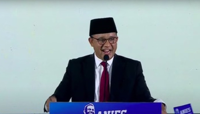 Anies Views Jokowi should not be Allowed to Participate in Deciding a Presidential Candidate