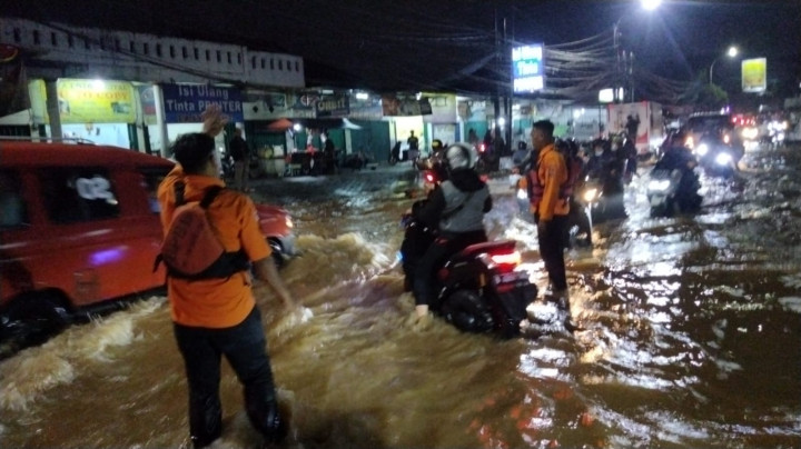 4 Wilayah di Kota Bekasi Kebanjiran Akibat Hujan Deras