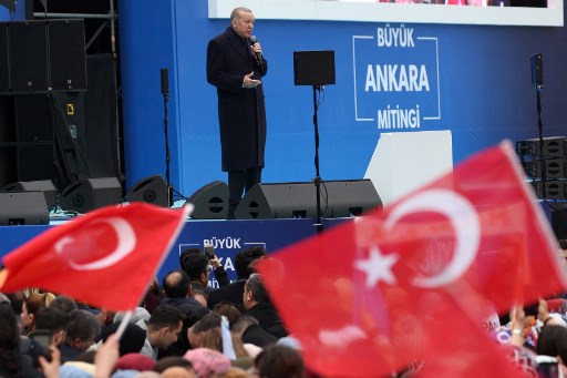 Gelar Kampanye Massal di Istanbul, Erdogan: Kita Bakal Menang!