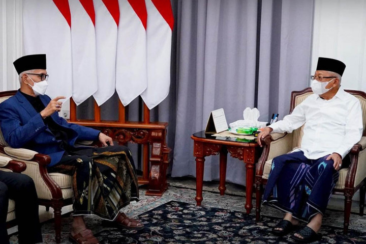 Bertemu Rais Aam PBNU, Wapres Bahas Isu Kemasyarakatan