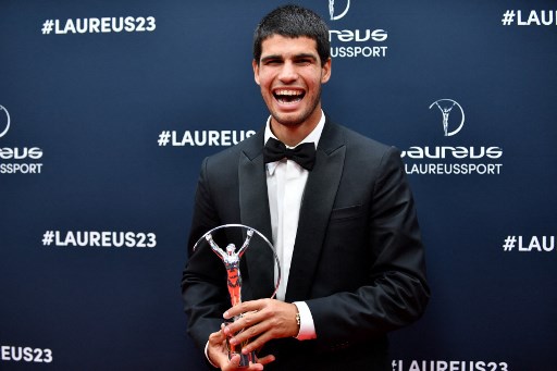 Carlos Alcaraz Menangi Penghargaan Laureus Breakthrough