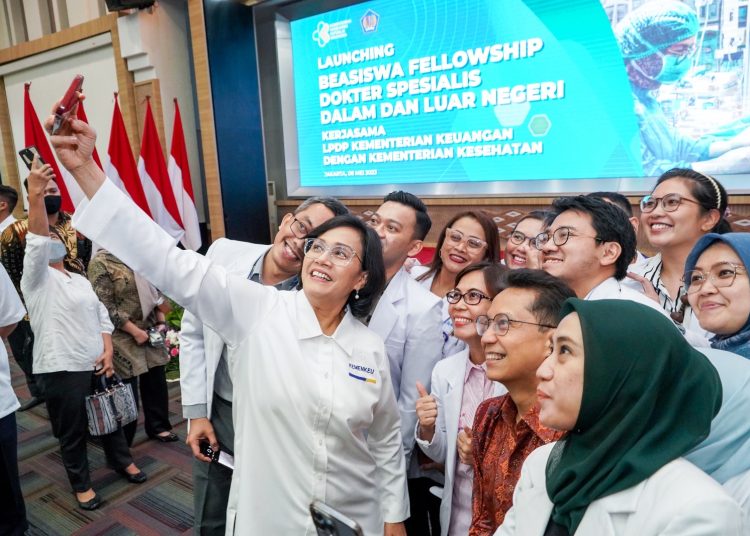 Peluncuran program beasiswa fellowship dokter spesialis dalam dan luar negeri. DOK Kemkes