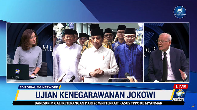 Saur Hutabarat: Cawe-Cawe Jokowi Untuk Tujuan Politik Bukan Negarawan