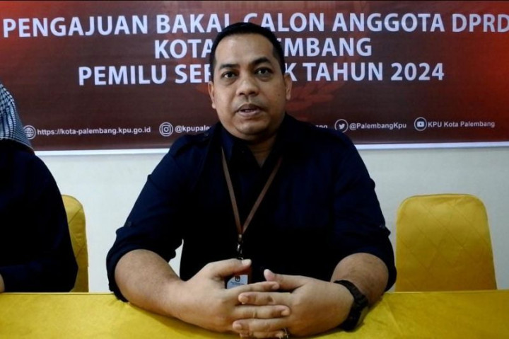 KPU Palembang Prediksi Parpol Serentak Daftarkan Bacaleg pada 12-14 Mei