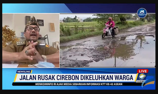 Jalan Rusak di Cirebon Baru Diperbaiki Sepanjang 35 KM, Ini alasannya