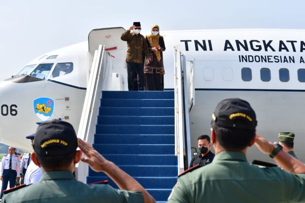 Bertolak ke Malaku Utara, Wapres Akan Terima Gelar Adat dari Kesultanan Tidore