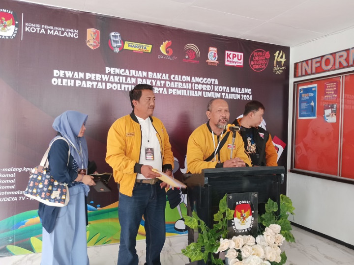 Hanura Jadi Partai Pertama yang Ajukan Bacaleg di Kota Malang