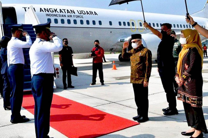 Bertolak ke Maluku Utara, Wapres Kunjungi Jalur Rempah Dunia