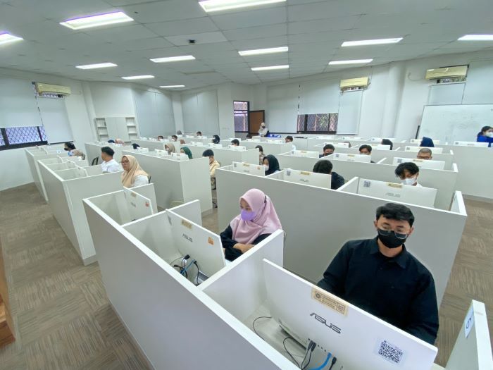 Peserta Puji Pelaksanaan UTBK-SNBT 2023 di IPB University