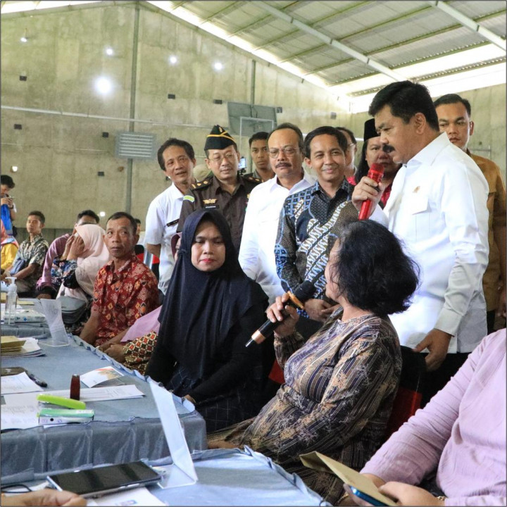 Kementerian ATR/BPN Ganti Untung Warga Terdampak Pembangunan Tol Yogya-Bawen