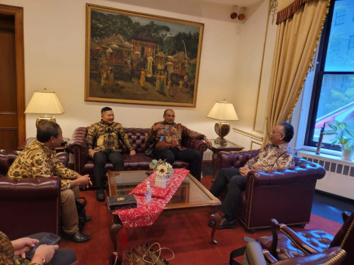 Di Kantor PBB, Bupati Banggai Beberkan Peluang Investasi