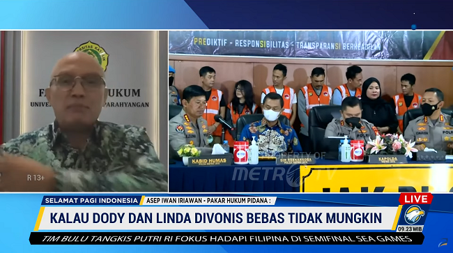 Pakar: Dody Prawiranegara Tak Mungkin Mendapat Hukuman Bebas