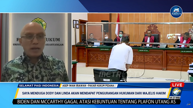 Pakar: Teddy Minahasa Lebih Pantas Dapat Hukuman Mati