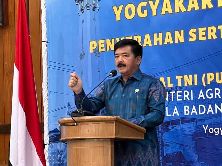 Menteri ATR/BPN Hadi Tjahjanto Tetapkan Yogyakarta sebagai Kota Lengkap