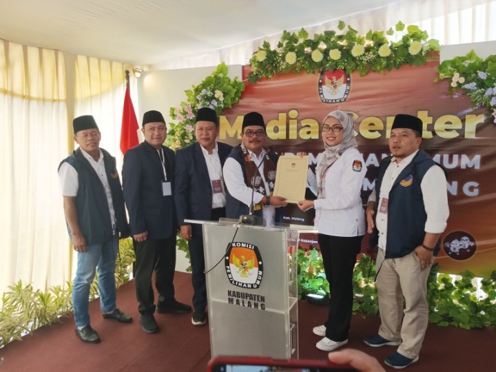 KPU Kabupaten Malang Baru Terima Pendaftaran Bacaleg dari 3 Parpol