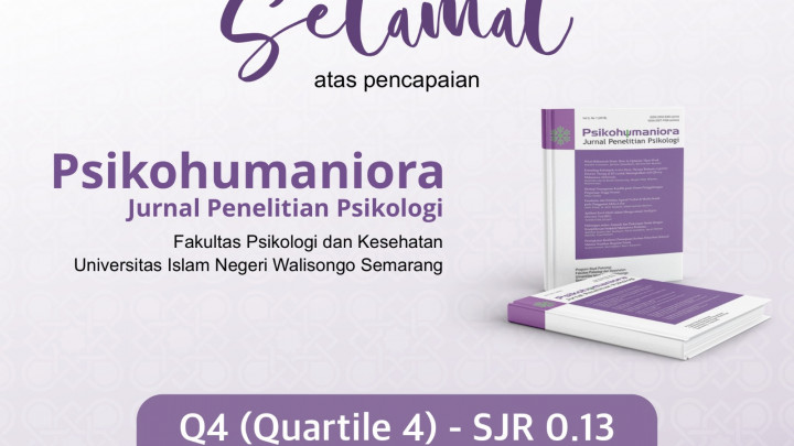 Jurnal Psikohumaniora UIN Walisongo Raih Predikat Q4 di Scimagojr, Terbaik Ketiga Asia