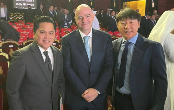 Indonesia Masuk Grup 'Neraka' di Piala Asia 2023, Begini Reaksi Erick Thohir