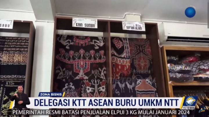 Tenun dan Kopi Jadi Incaran Selama Perhelatan KTT ASEAN 2023