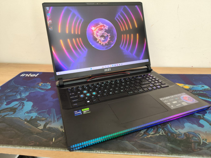 MSI Raider GE78, Kombo Intel Core i9 Generasi ke-13 dan Nvidia RTX 4090