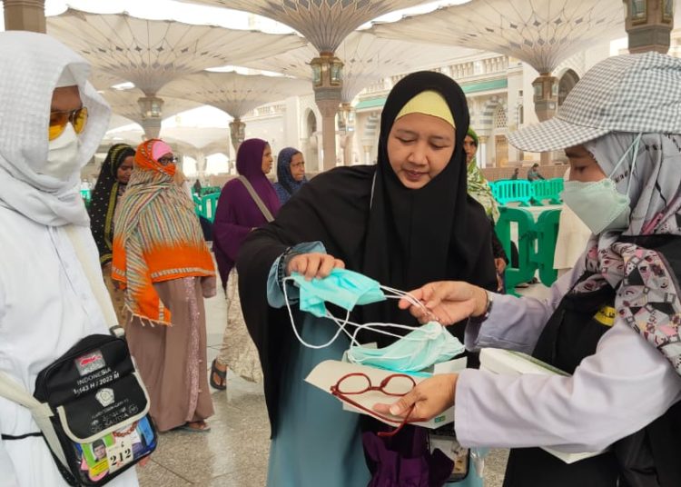 Jemaah haji harus mewaspadai penularan MERS-Cov. Foto: Kemenkes