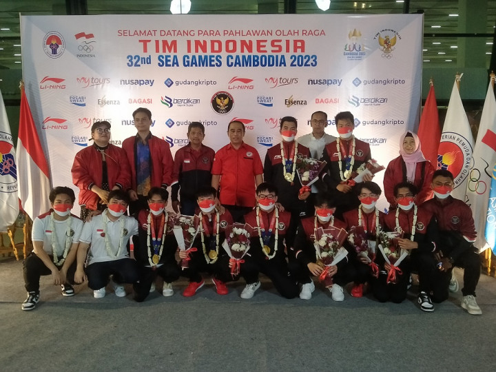 Sempat Dicurangi, Atlet Esports Valorant Indonesia Peraih Emas Sea Games Tiba di Tanah Air