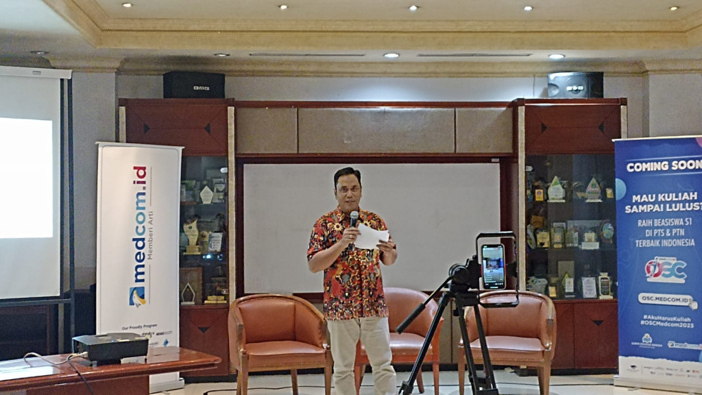 Pemimpin Redaksi Medcom.id, Indra Maulana. Foto: Medcom.id/Ilham Pratama