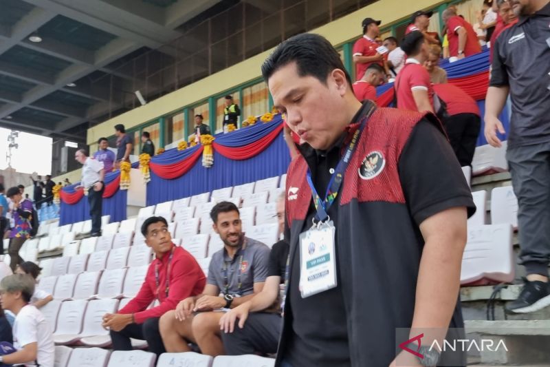 Ketua Umum PSSI Erick Thohir. (ANTARA/Bayu Kuncahyo)