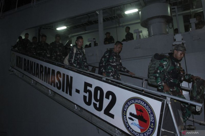 Ratusan Personel TNI Tiba di Kupang usai Pengamanan KTT ASEAN