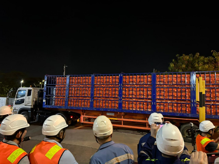 Cetak Sejarah! Pertama Kalinya Indonesia Ekspor Perdana Ayam Hidup ke Singapura