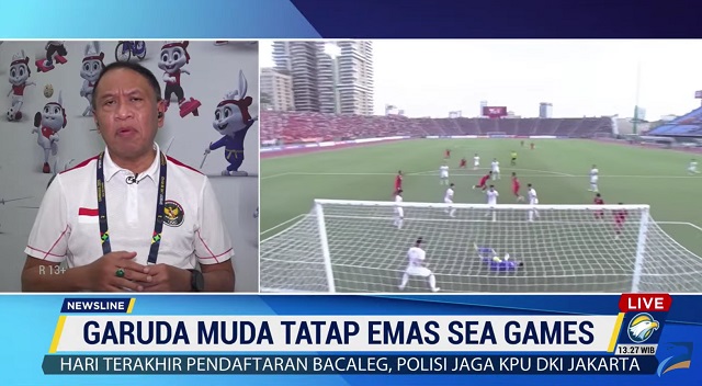 Wakil Ketua Umum PSSI Zainudin Amali. Metro TV
