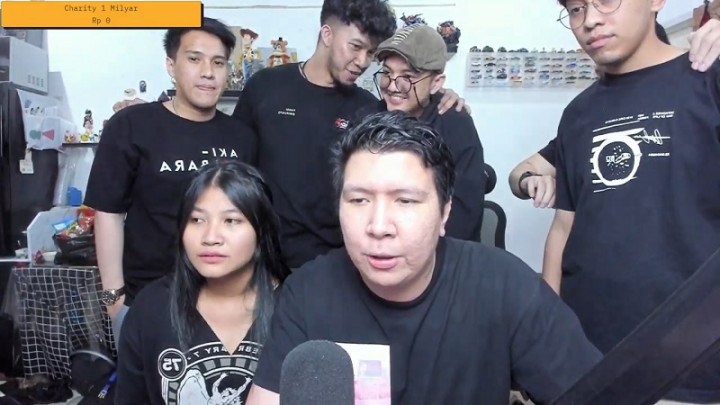 <i>GG</i>! Charity Streaming Windah Basudara Kumpulkan Rp1 Miliar Tak Sampai 5 Jam