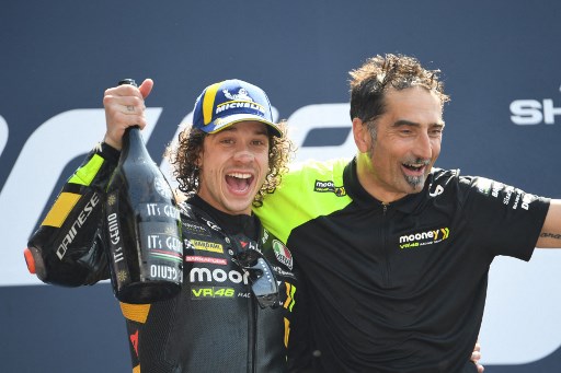 MotoGP Prancis: Banyak Pembalap Berjatuhan, Marco Bezzechi Keluar sebagai Juara