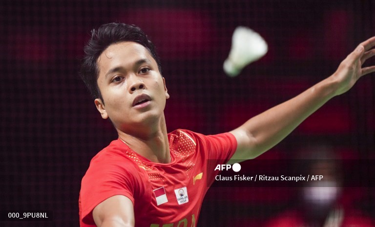 Ginting leads Indonesia to 2-0 win over Canada