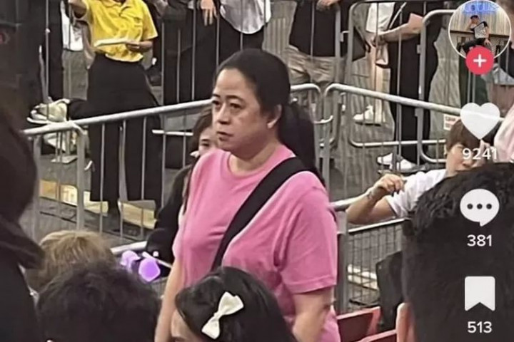 Viral Sosok Mirip Puan Maharani Nonton Konser BLACKPINK di Singapura