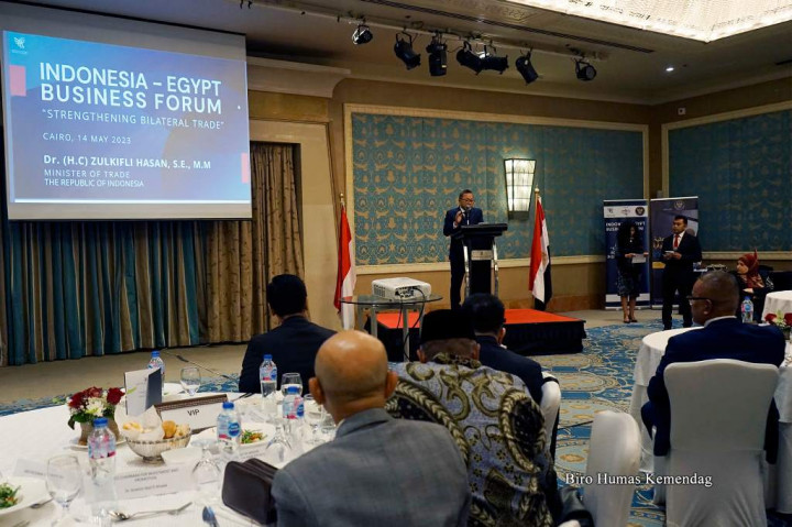 Forum Bisnis Indonesia-Mesir Perkuat Hubungan Dagang Kedua Negara