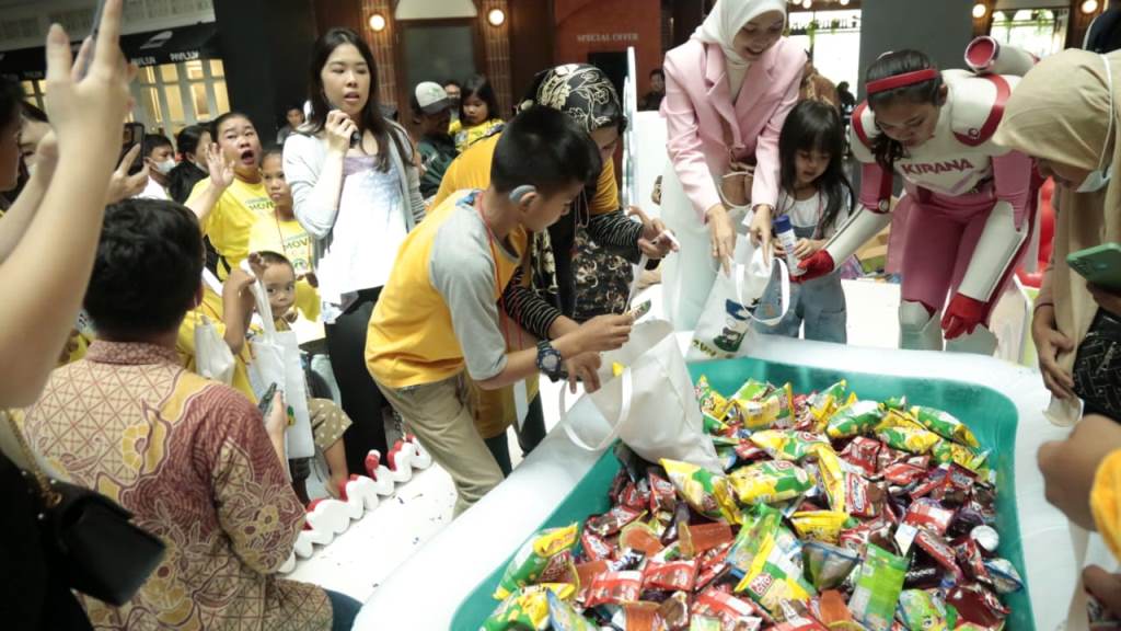 Suasana pembukaan Sarinah Kids.