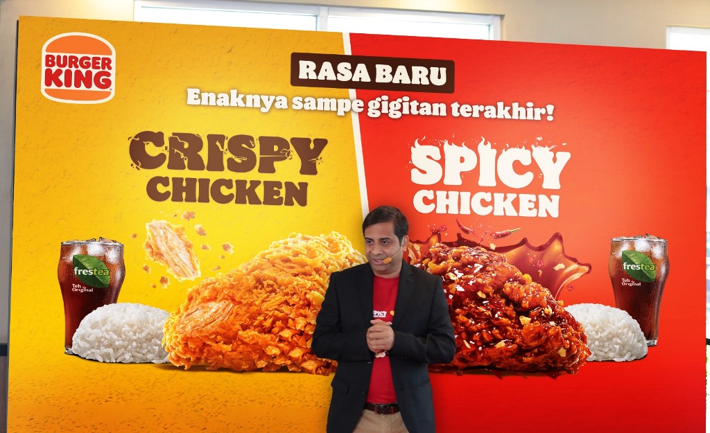 Sandeep Dey, Brand President Burger King Indonesia.
