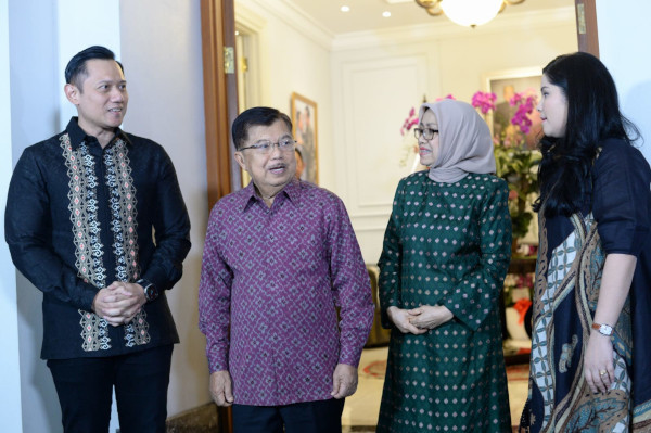 AHY Diisukan Masuk Bursa Cawapres Anies, JK: Dia Punya Kemampuan