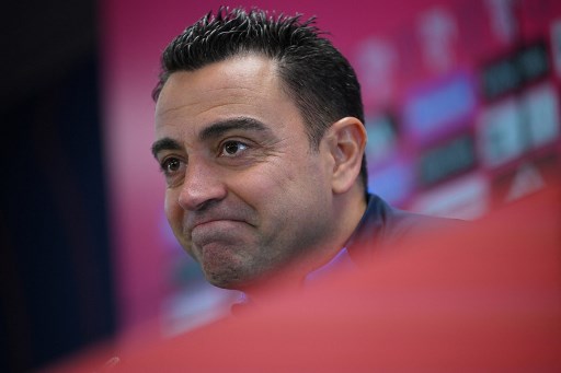 Barcelona Juara La Liga 2022/2023, Xavi Hernandez Emosional
