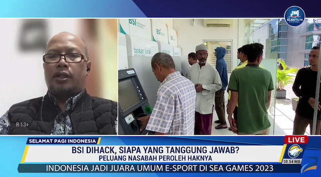 Soal Gangguan Layanan BSI, YLKI: Jaminan Keamanan Perbankan di Indonesia Perlu Ditingkatkan