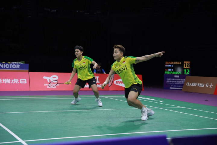 Piala Sudirman 2023: Apri/Fadia Susah Payah Tambah Poin Indonesia