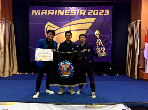 Keren! Desain Kapal Ikan Bikinan Mahasiswa Polinema Ukir Prestasi di Marinesia 2023