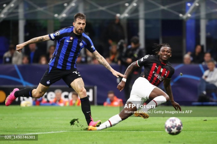 Babak 1, Inter Kontra Milan Masih 0-0