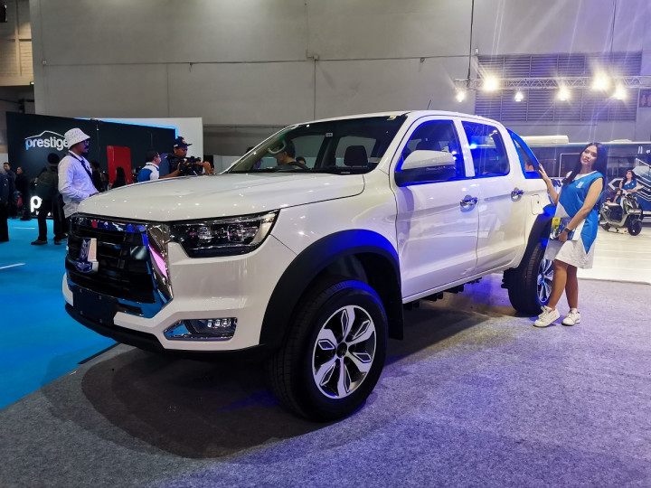 MAB P50E E-Double Cabin Tawarkan Mobil Pekerja 'Hijau'