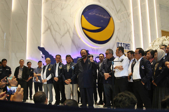 Surya Paloh: Kita Hormati Proses Hukum Terkait Johnny Plate