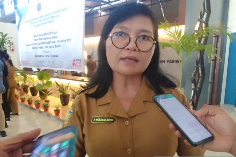 Kepala Dinas Kesehatan Kota Jayapura Ni Nyoman Sri Antari. Antara/Ardiles Leloltery