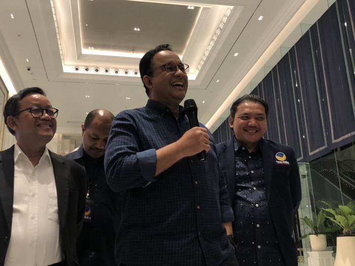 Anies Sebut NasDem Partai yang Konsisten